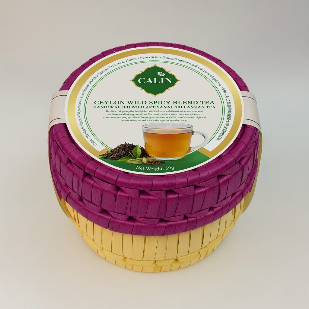 Ceylon Wild Spicy Blend Tea – Handcrafted Wild Artisanal Sri